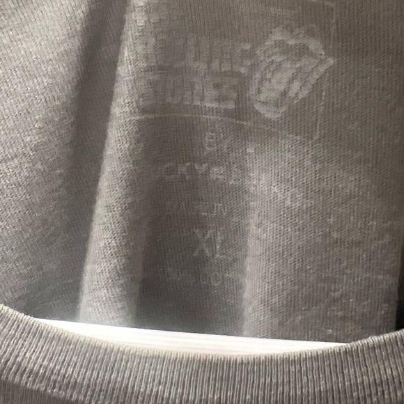 The Rolling Stones Charcoal Tee with Red Logo Men’s XL - Picture 5 of 6